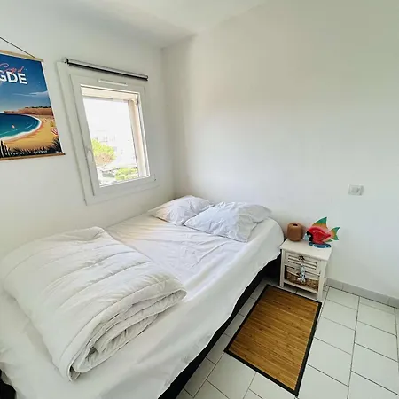 T2 Climatise Avec Cabine, Proximite Plage, Cap D'Agde - Fr-1-249-457 Апартаменты *
