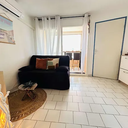 Апартаменты T2 Climatise Avec Cabine, Proximite Plage, Cap D'Agde - Fr-1-249-457 *