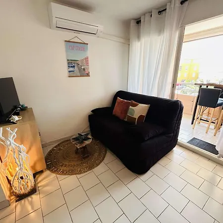 Апартаменты T2 Climatise Avec Cabine, Proximite Plage, Cap D'Agde - Fr-1-249-457 *