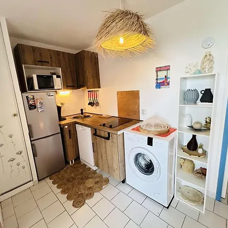 Апартаменты T2 Climatise Avec Cabine, Proximite Plage, Cap D'Agde - Fr-1-249-457