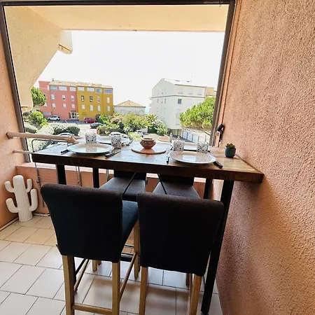 T2 Climatise Avec Cabine, Proximite Plage, Cap D'Agde - Fr-1-249-457 Апартаменты